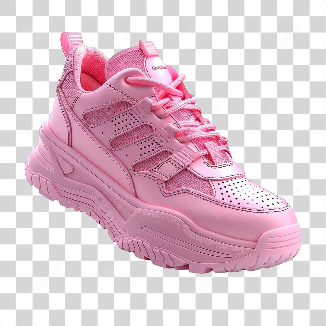Tênis Rosa PNG Transparente