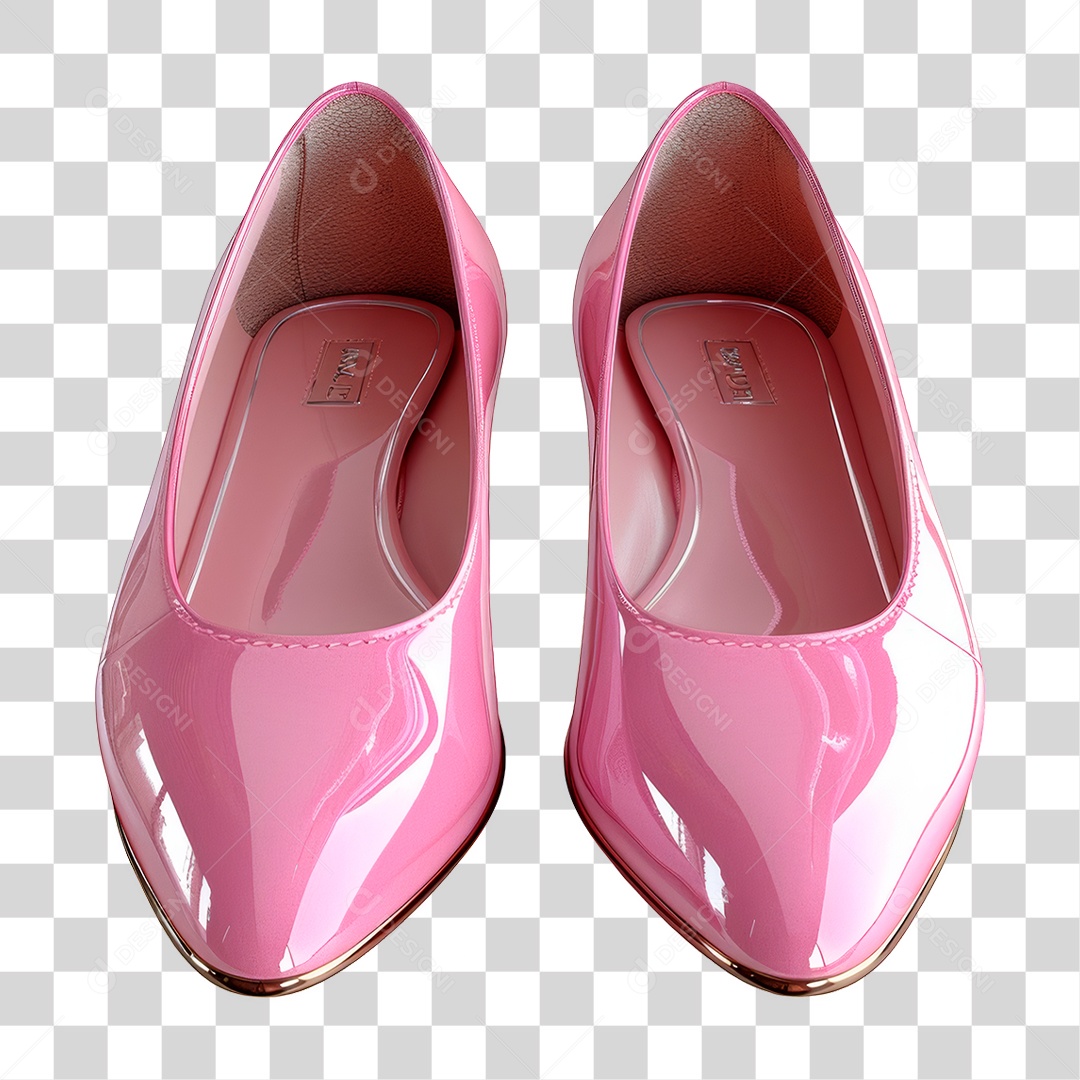 Sapato Feminino PNG Transparente