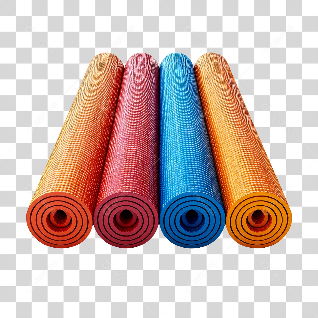 Tapetes de Yoga PNG Transparente