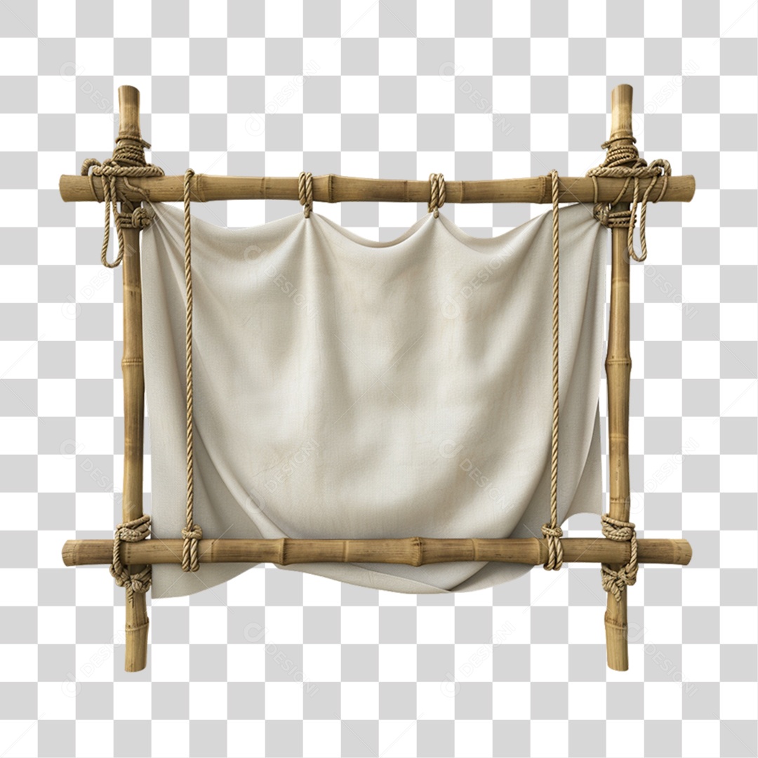 Panos Lençóis em Bambu PNG Transparente