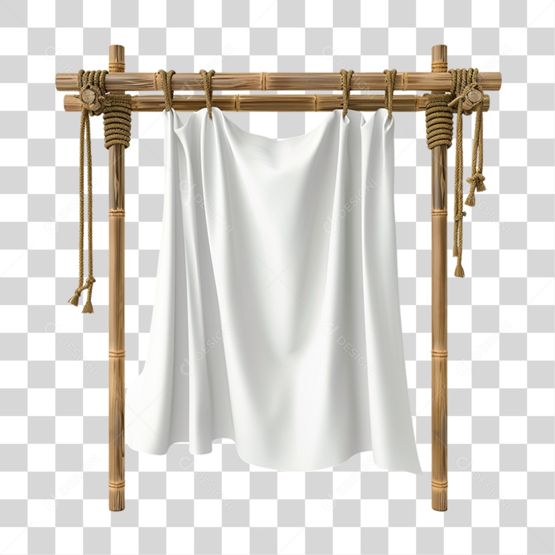 Panos Lençóis em Bambu PNG Transparente