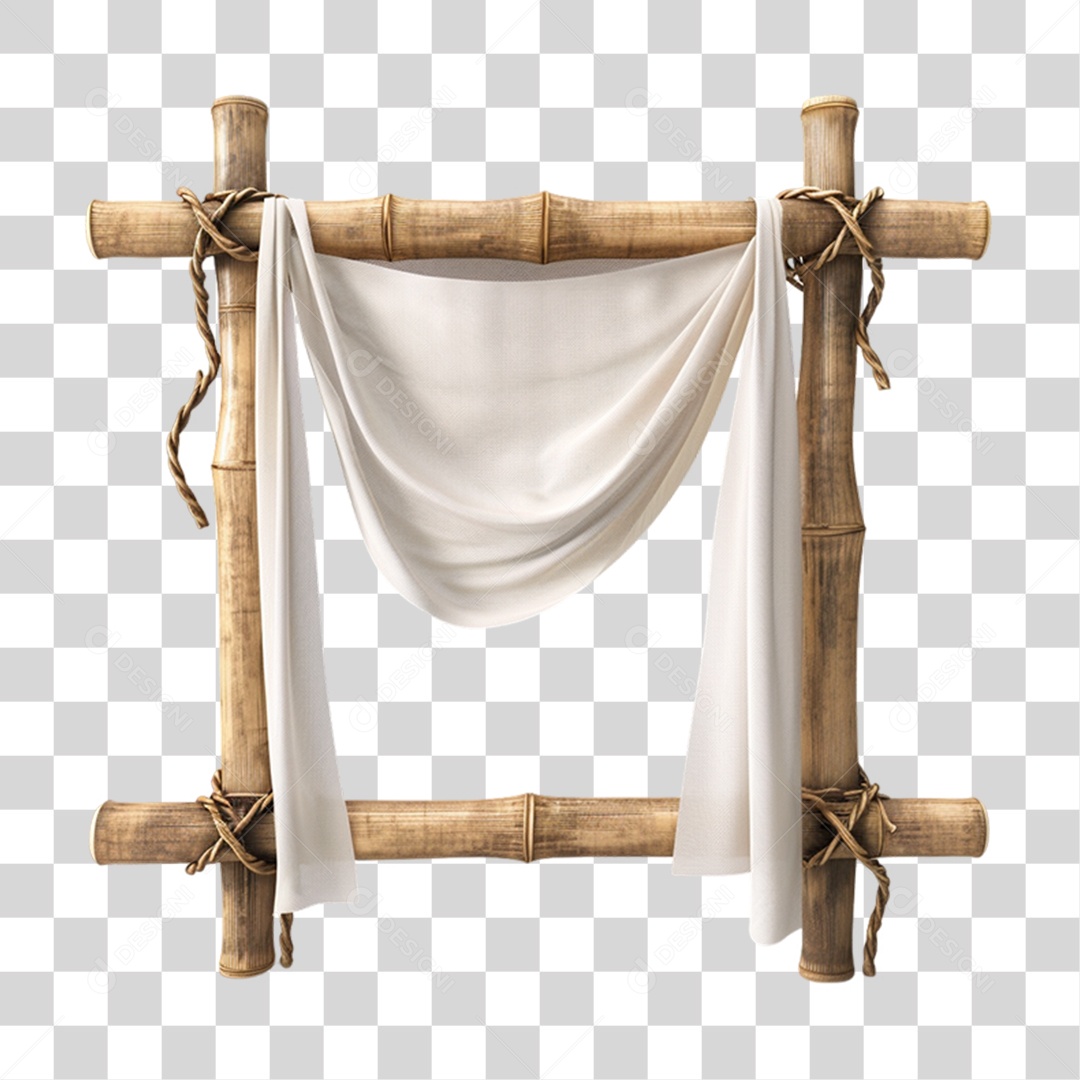 Panos Lençóis em Bambu PNG Transparente