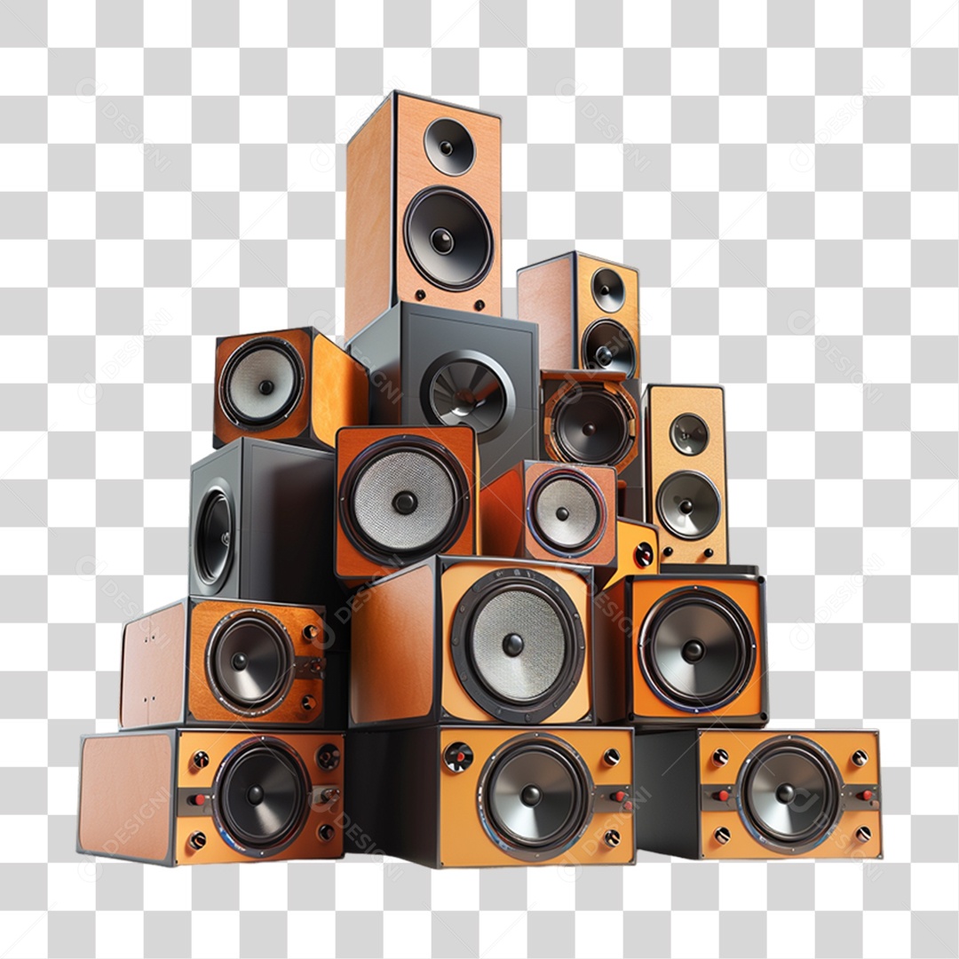 Caixas de Som PNG Transparente