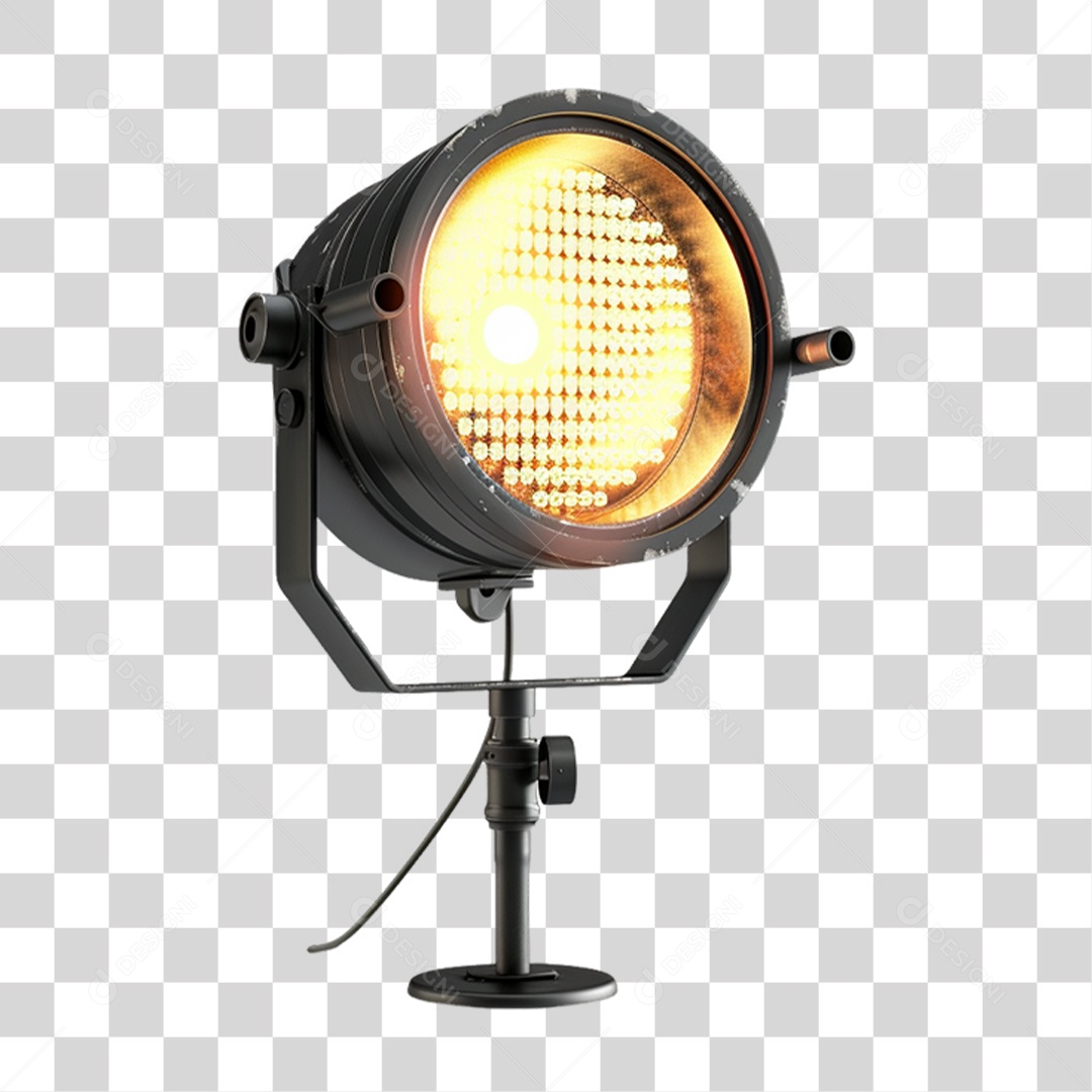 Holofote Led Luzes PNG Transparente