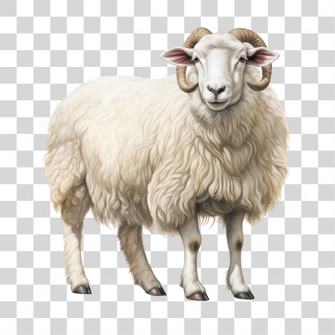Carneiro Selvagem PNG Transparente