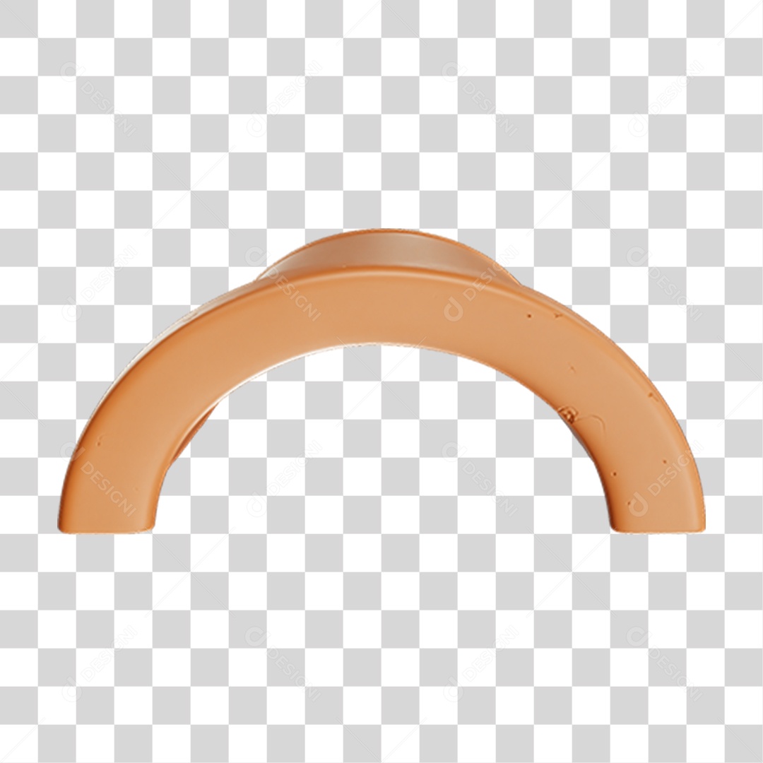 Telha Colonial PNG Transparente