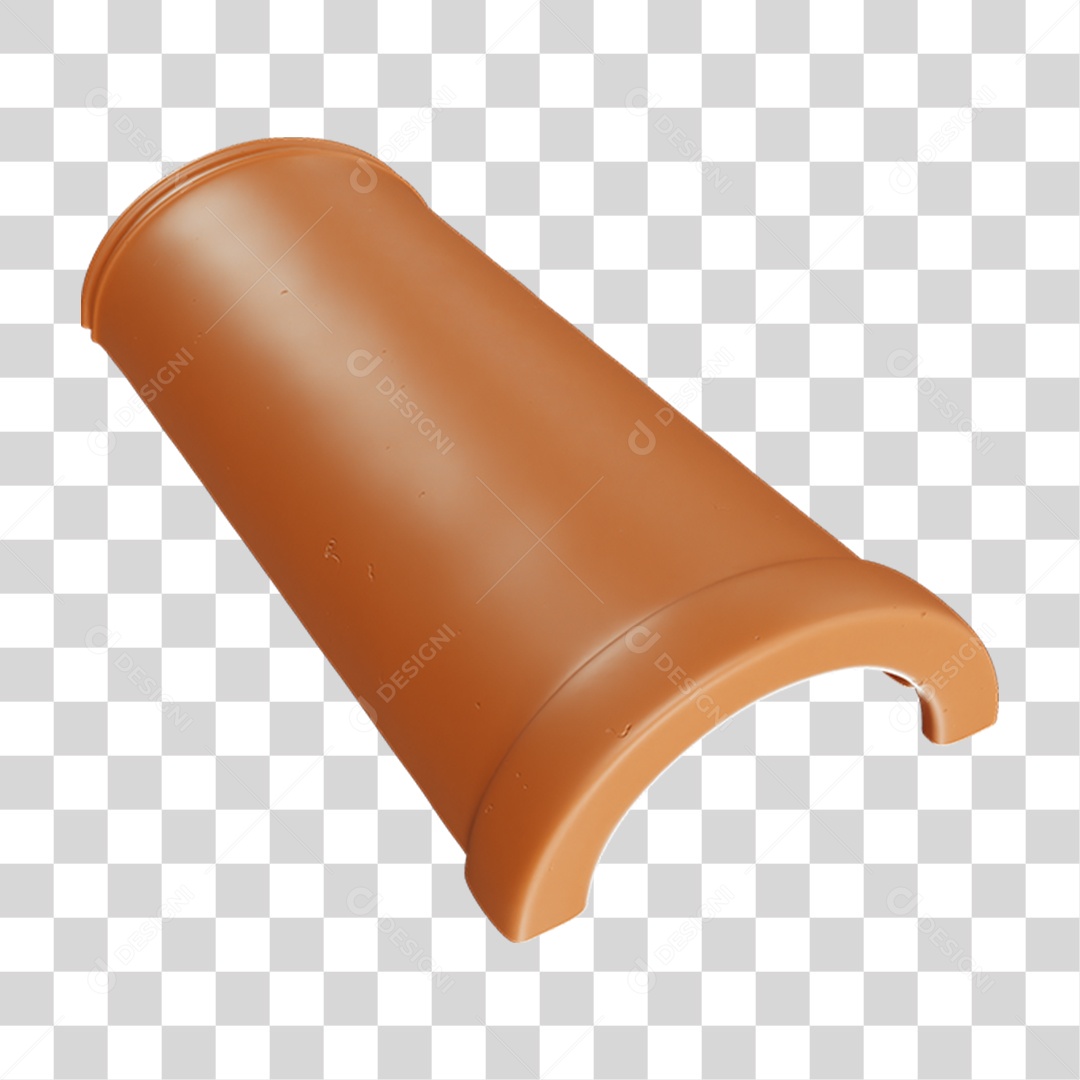 Telha Colonial PNG Transparente