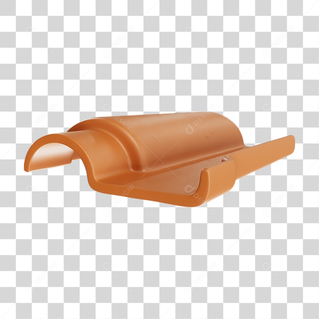 Telha Colonial PNG Transparente