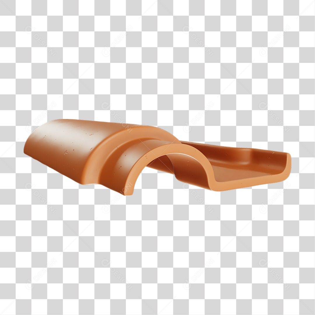 Telha Colonial PNG Transparente