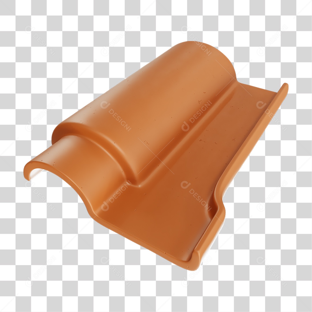 Telha Colonial PNG Transparente