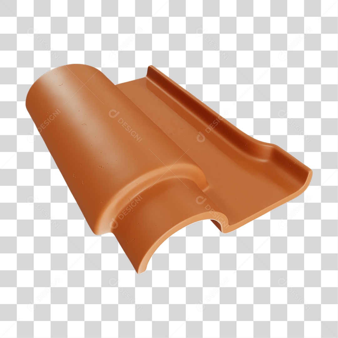 Telha Colonial PNG Transparente