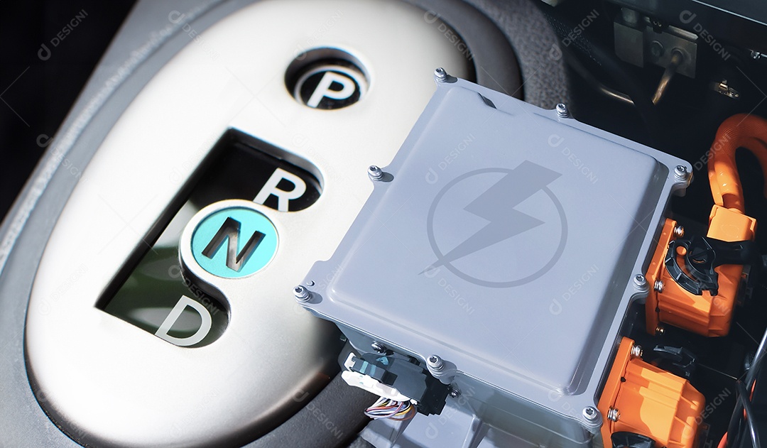 Painel de transmissão e unidade de controle do motor elétrico do veículo elétrico EV