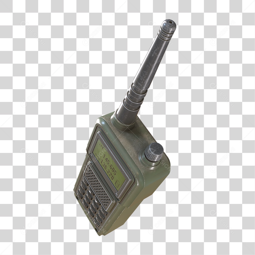 Rádio Comunicador PNG Transparente