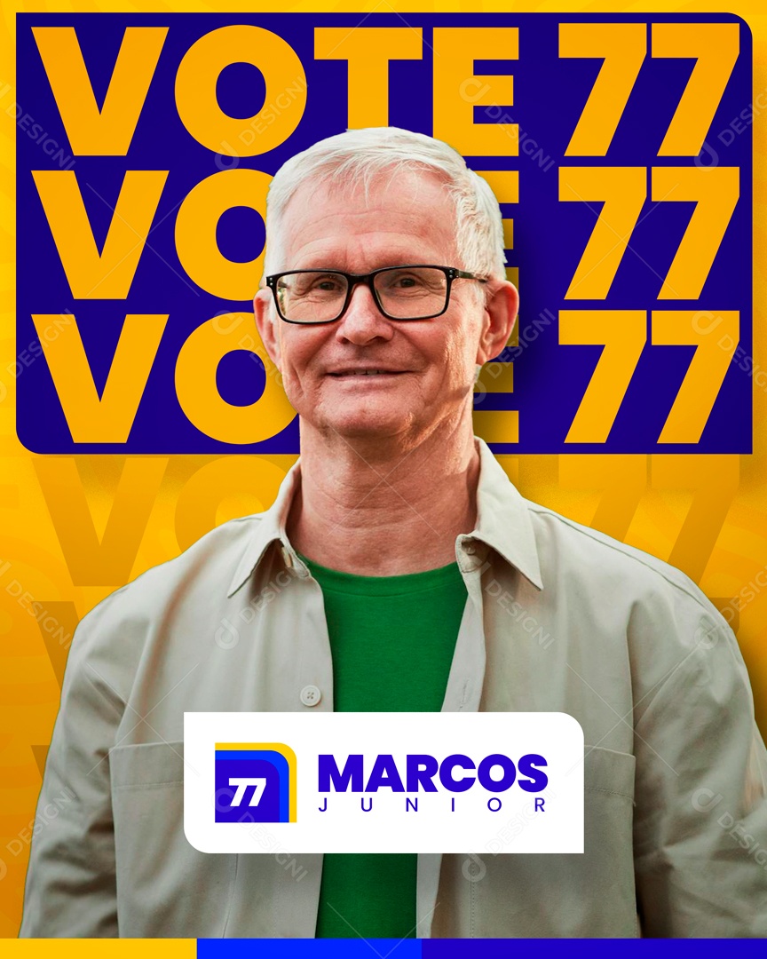 Politica Marcos Junior Social Media PSD Editável