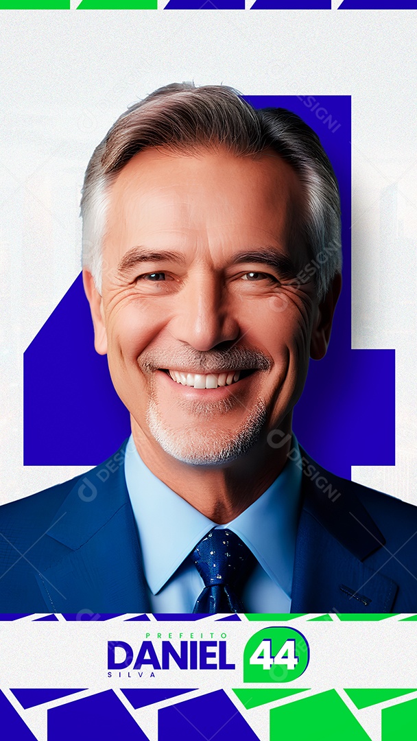 Story Politica Prefeito Daniel Social Media PSD Editável