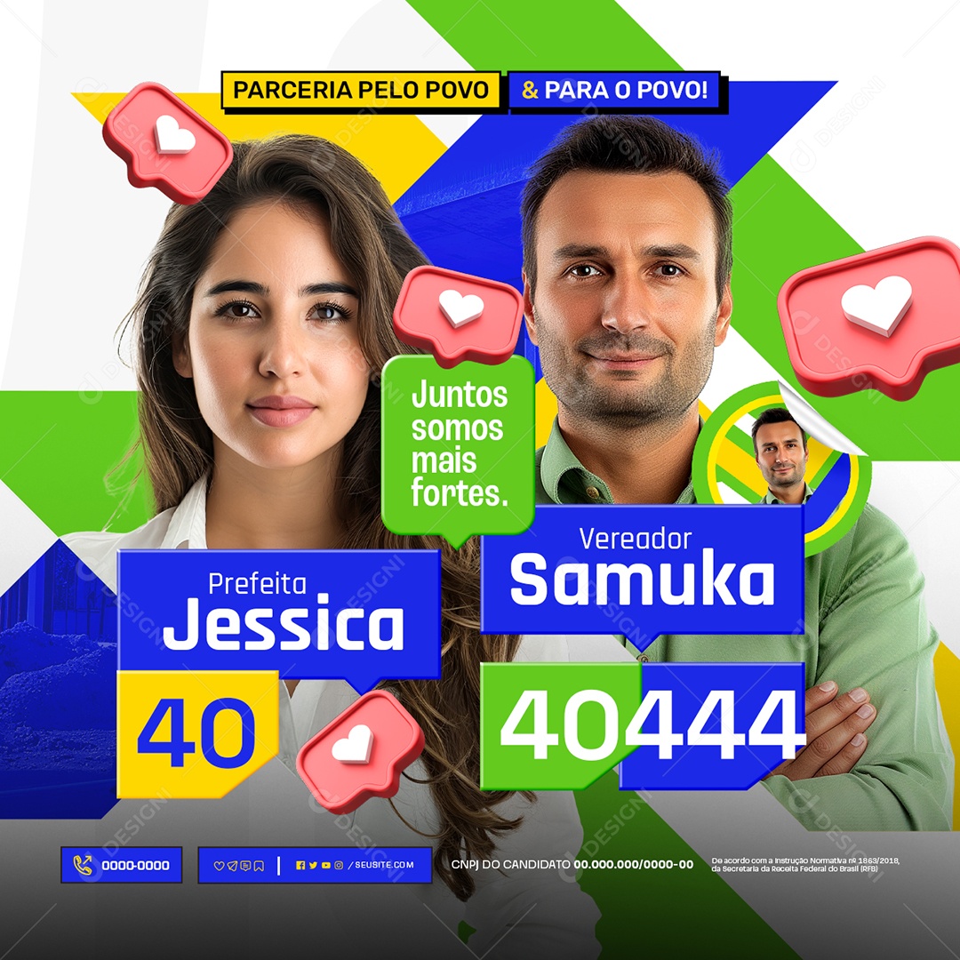 Prefection Jessica Social Media PSD Editable