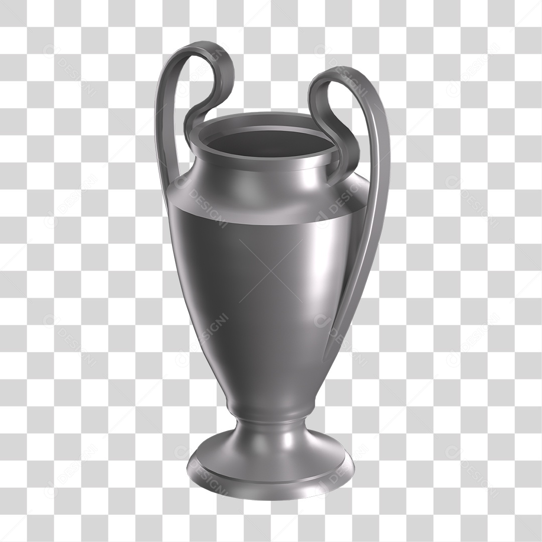 Troféu de Metal Taça PNG Transparente