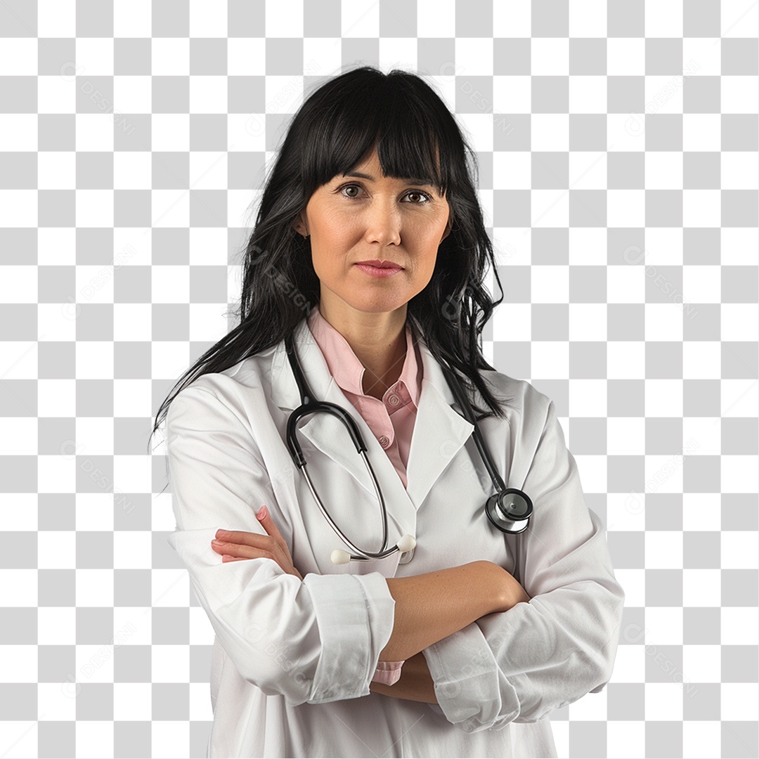 Mulher Médica Hospital PNG Transparente