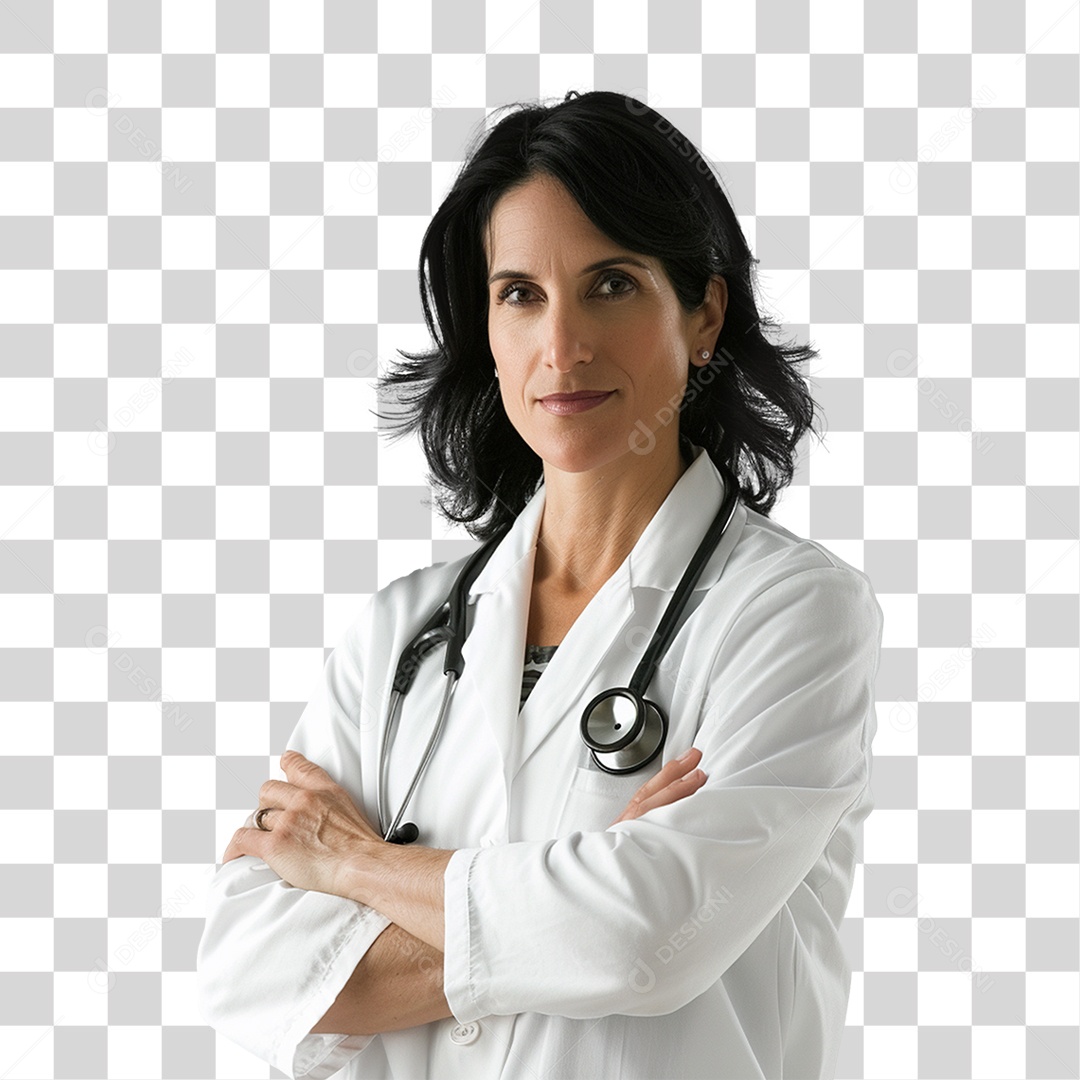 Mulher Médica Hospital PNG Transparente