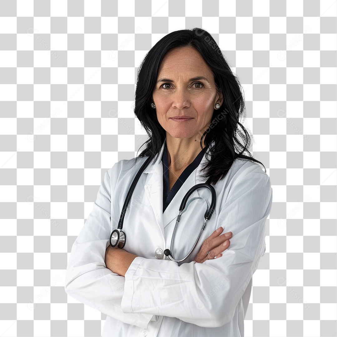 Mulher Médica Hospital PNG Transparente