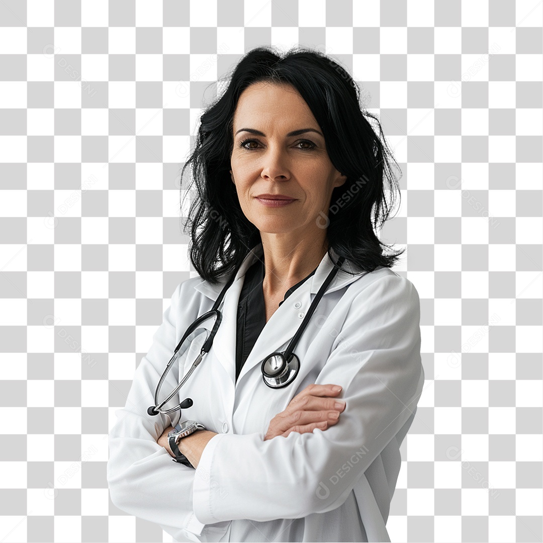 Mulher Médica Hospital PNG Transparente