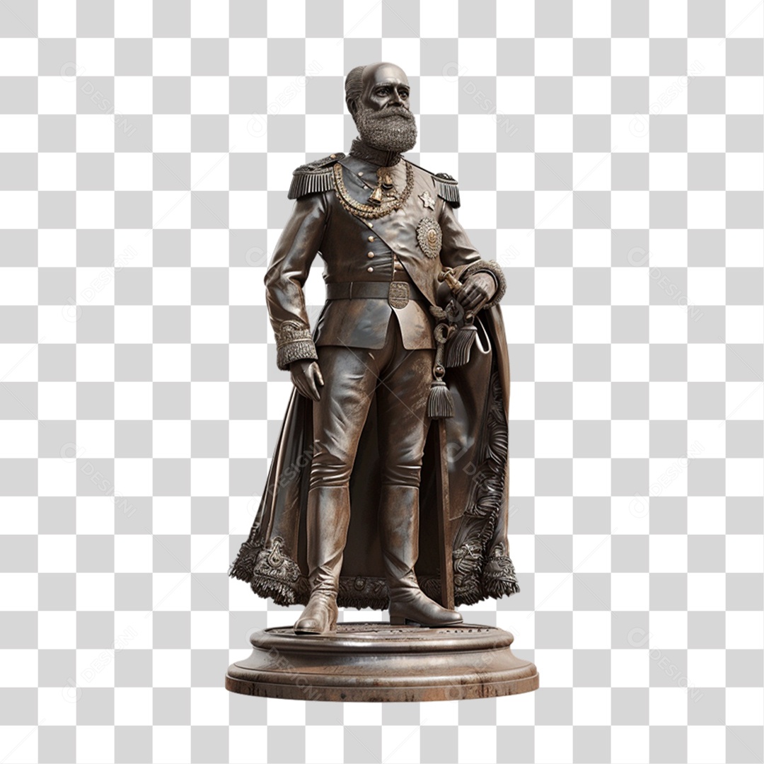 Imagem Semelhante Estátua de Dom Pedro II PNG Transparente