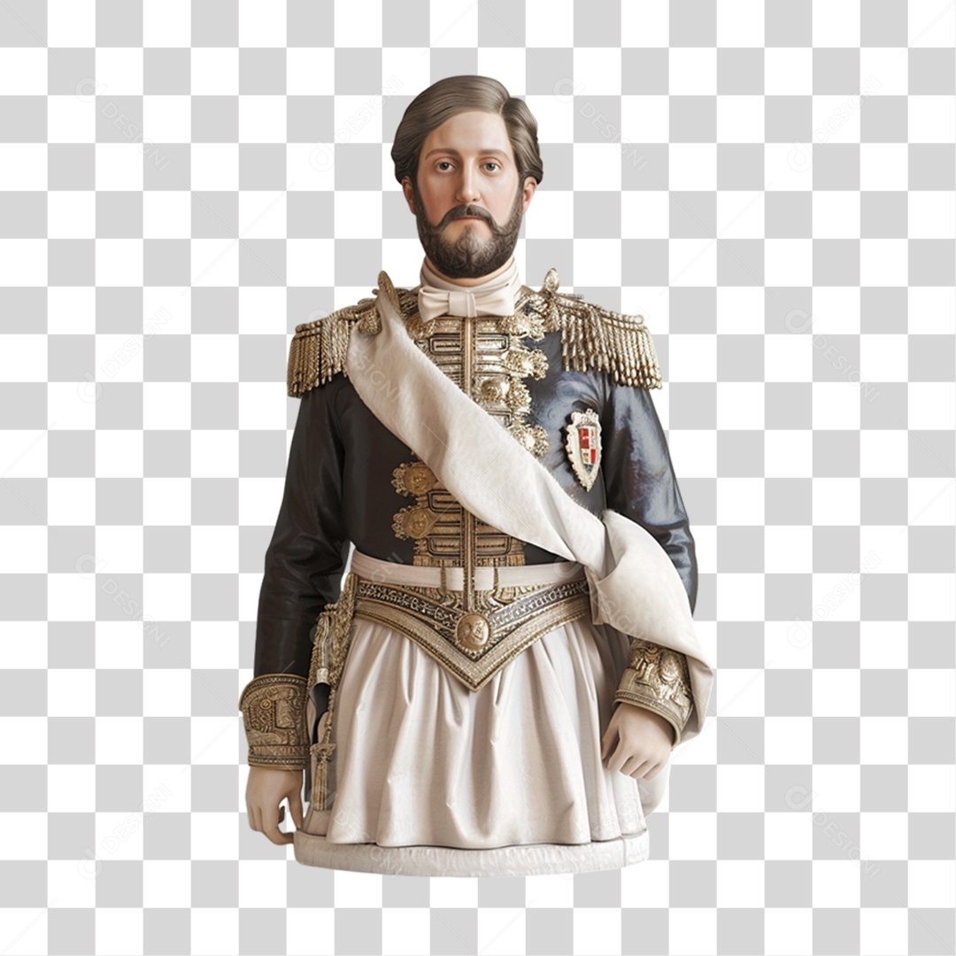 Imagem Semelhante Estátua de Dom Pedro II PNG Transparente