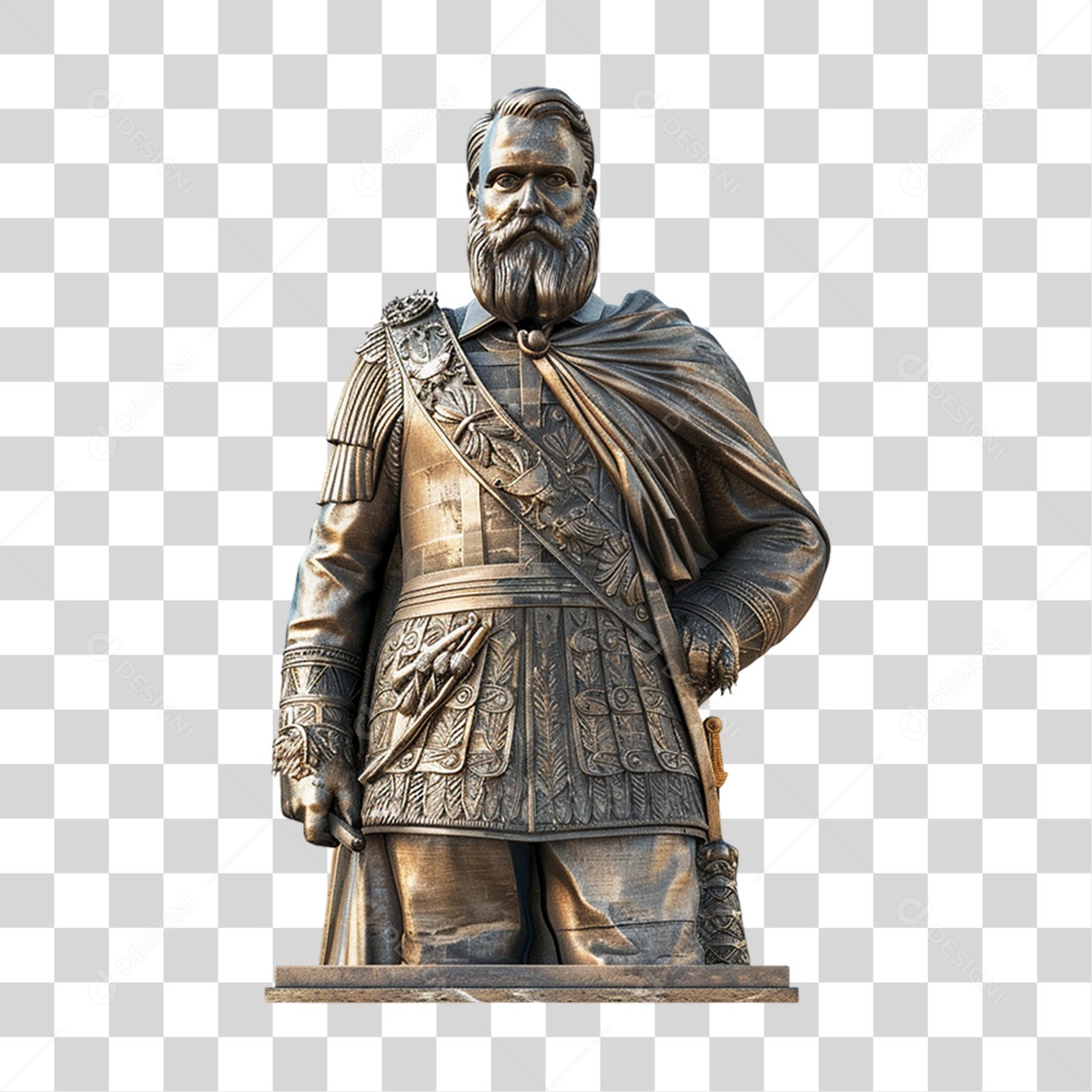 Imagem Semelhante Estátua de Dom Pedro II PNG Transparente