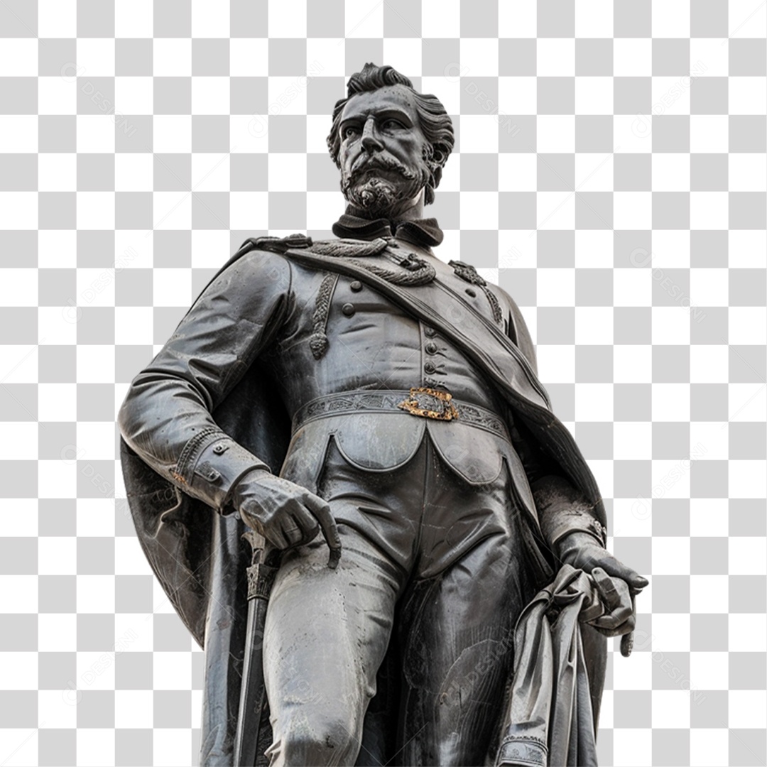 Imagem Semelhante Estátua de Dom Pedro II PNG Transparente