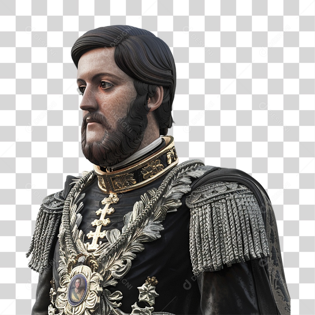 Imagem Semelhante Estátua de Dom Pedro II PNG Transparente