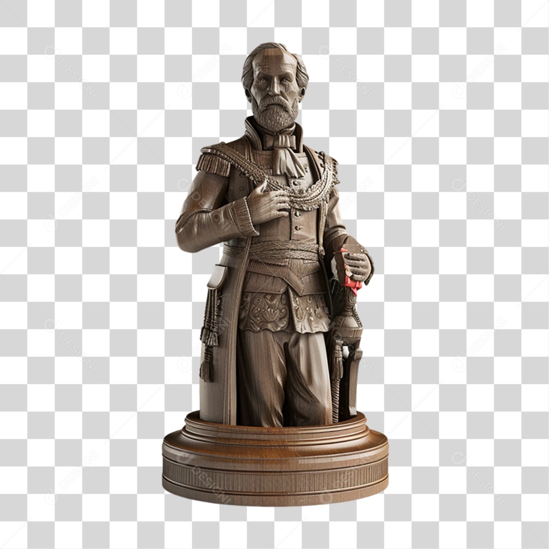 Imagem Semelhante Estátua de Dom Pedro II PNG Transparente
