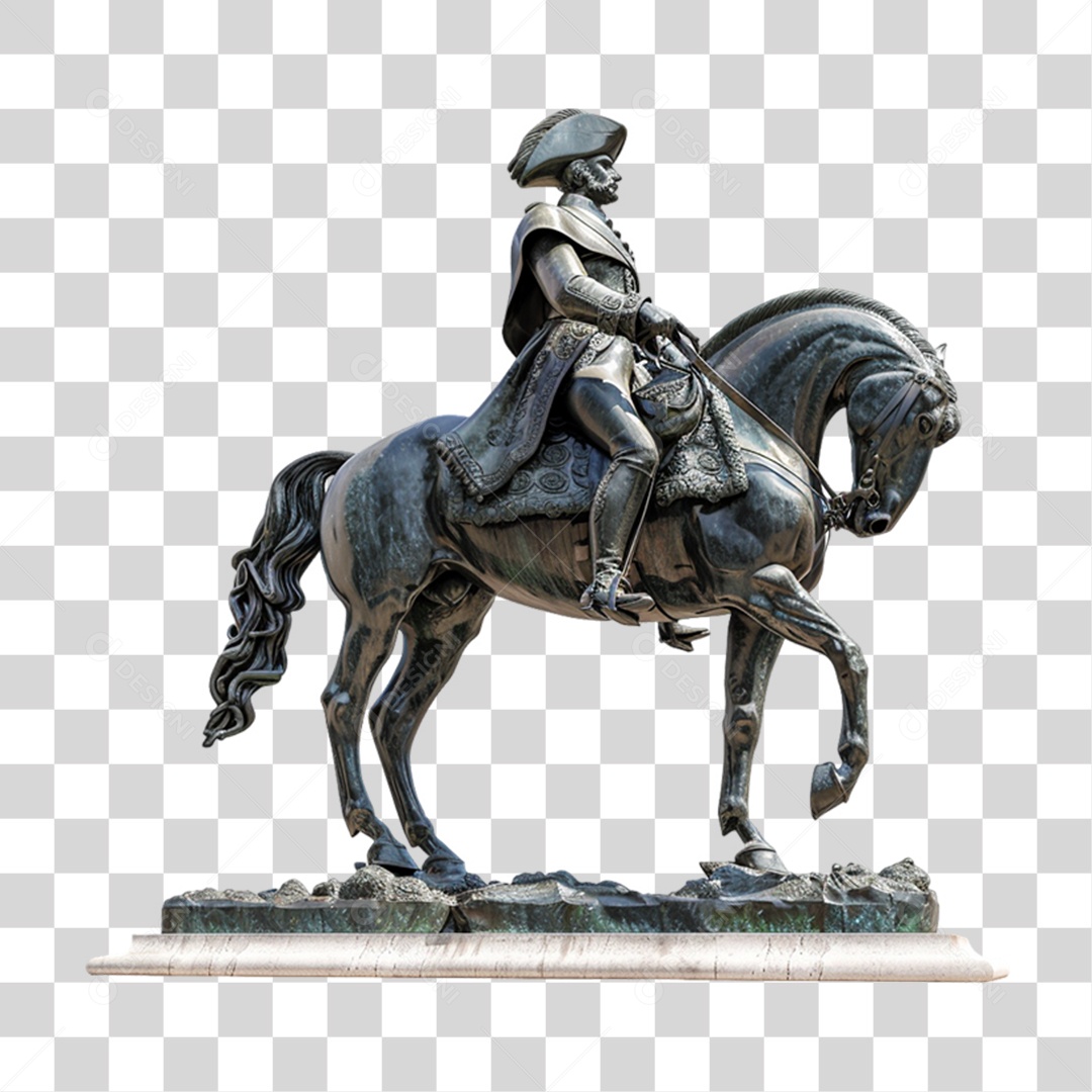 Imagem Semelhante Estátua de Dom Pedro II PNG Transparente