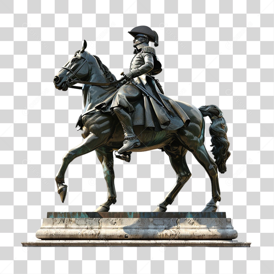 Imagem Semelhante Estátua de Dom Pedro II PNG Transparente