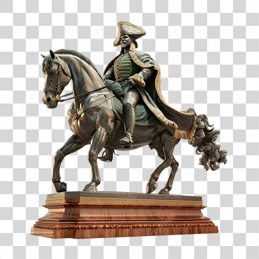 Imagem Semelhante Estátua de Dom Pedro II PNG Transparente