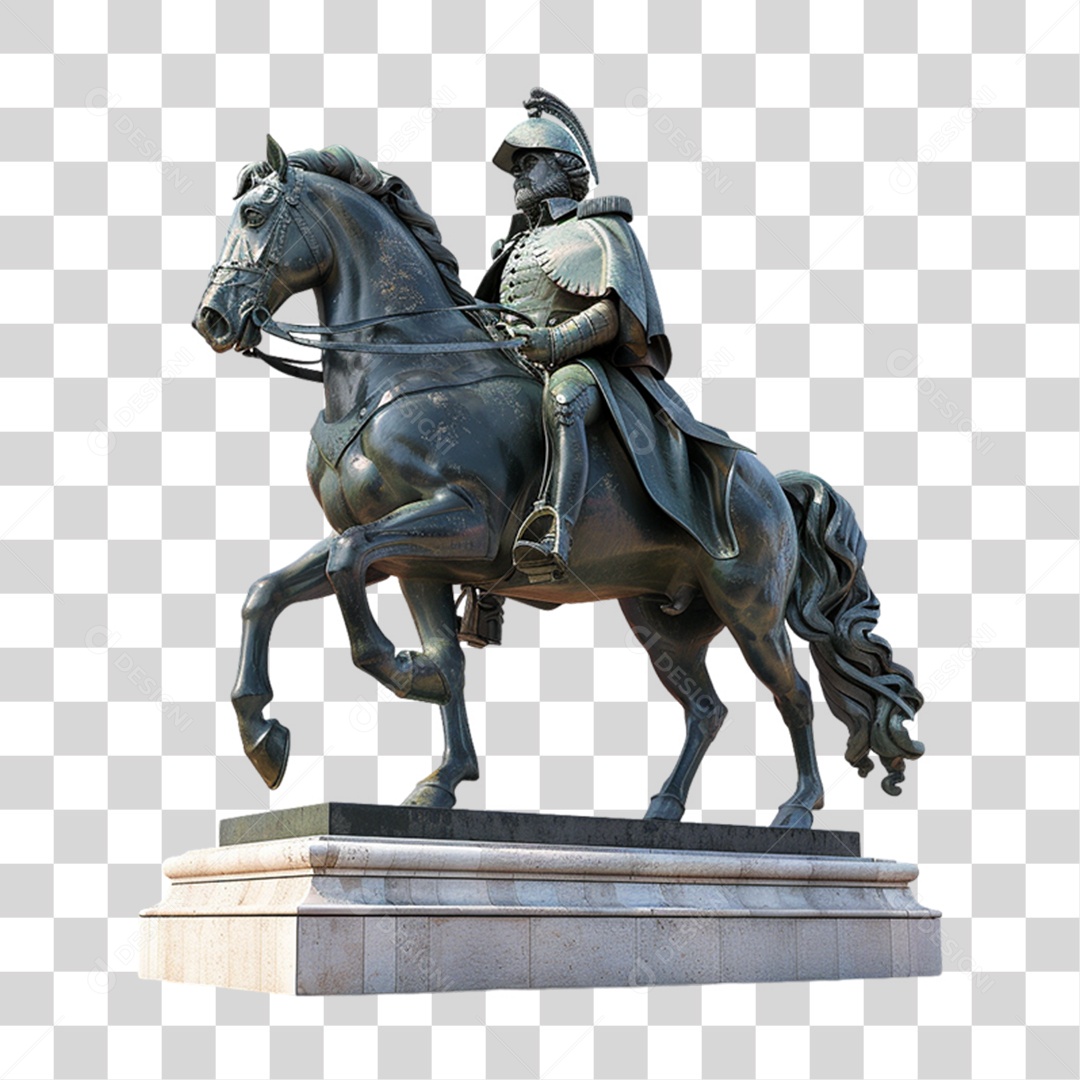 Imagem Semelhante Estátua de Dom Pedro II PNG Transparente