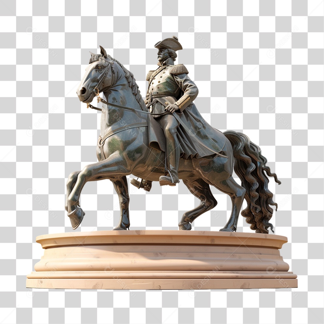 Imagem Semelhante Estátua de Dom Pedro II PNG Transparente