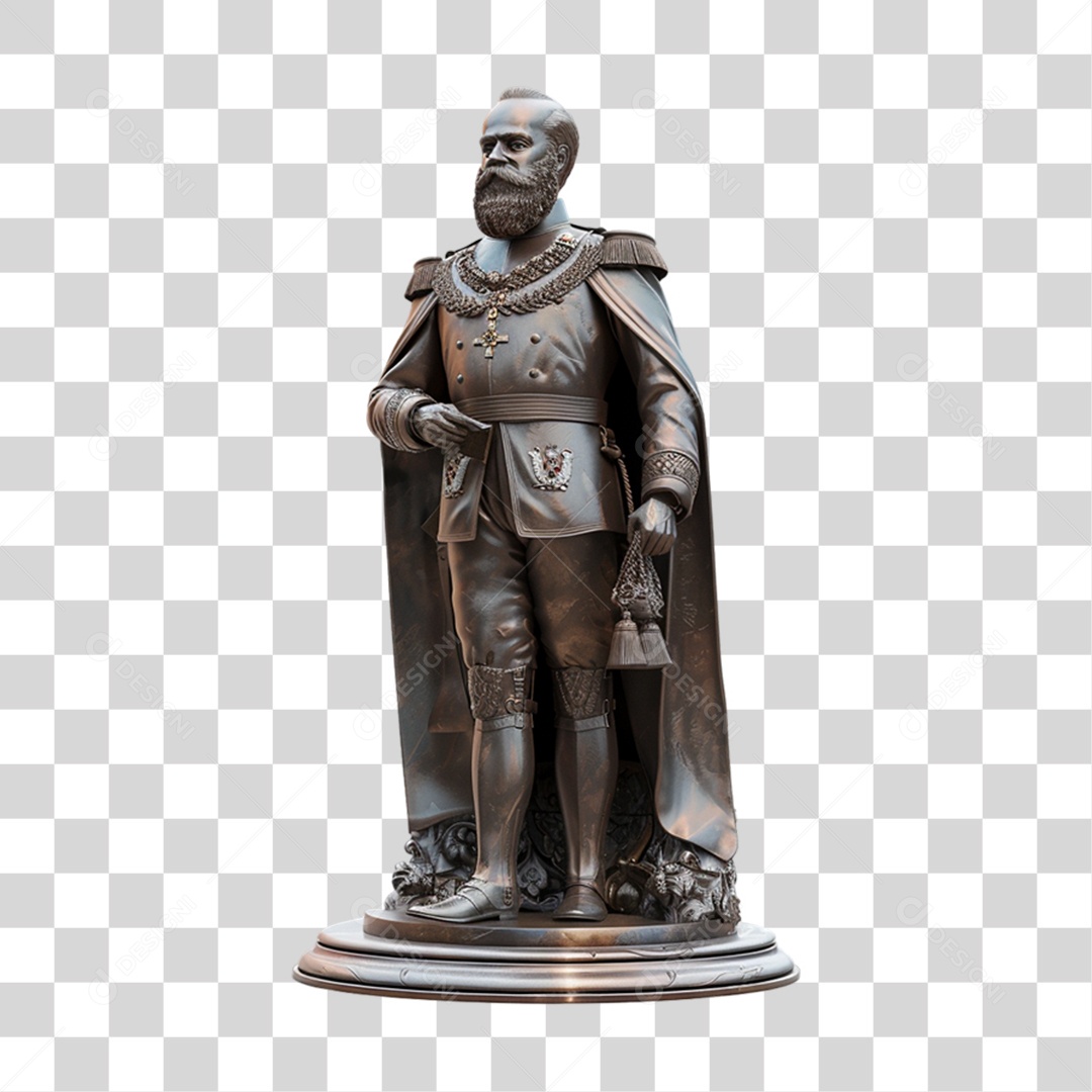 Imagem Semelhante Estátua de Dom Pedro II PNG Transparente