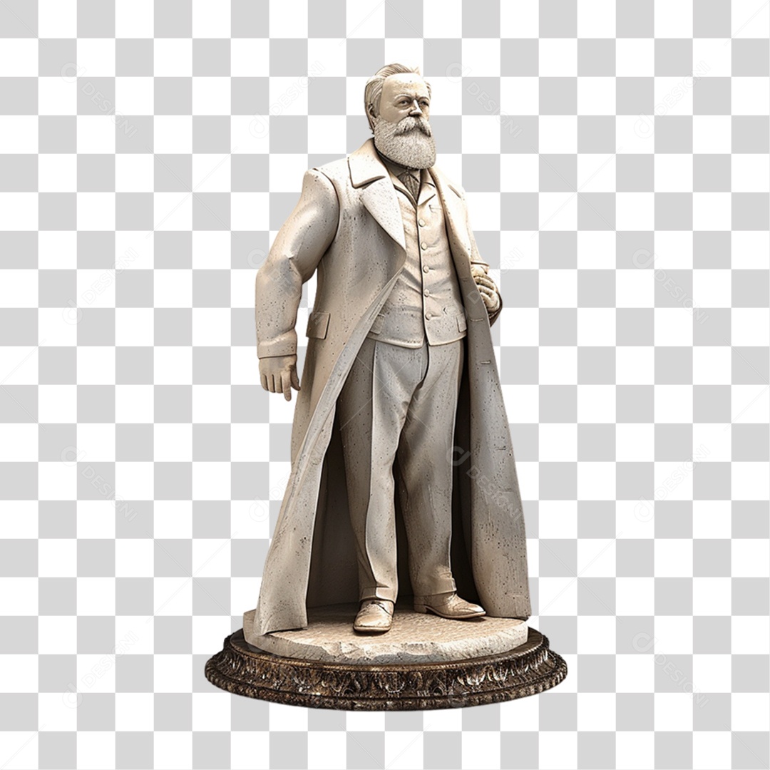 Imagem Semelhante Estátua de Dom Pedro II PNG Transparente