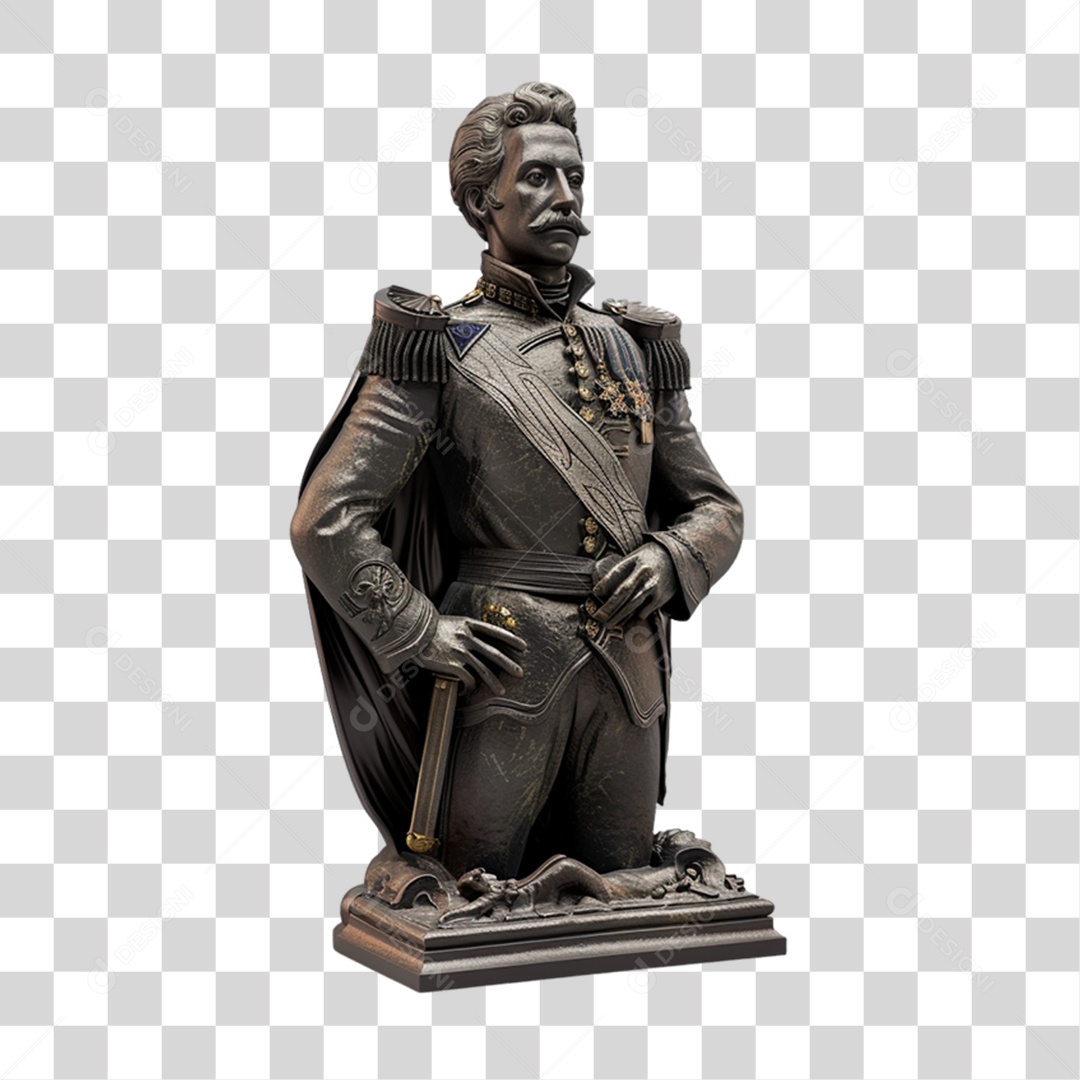 Imagem Semelhante Estátua de Dom Pedro II PNG Transparente