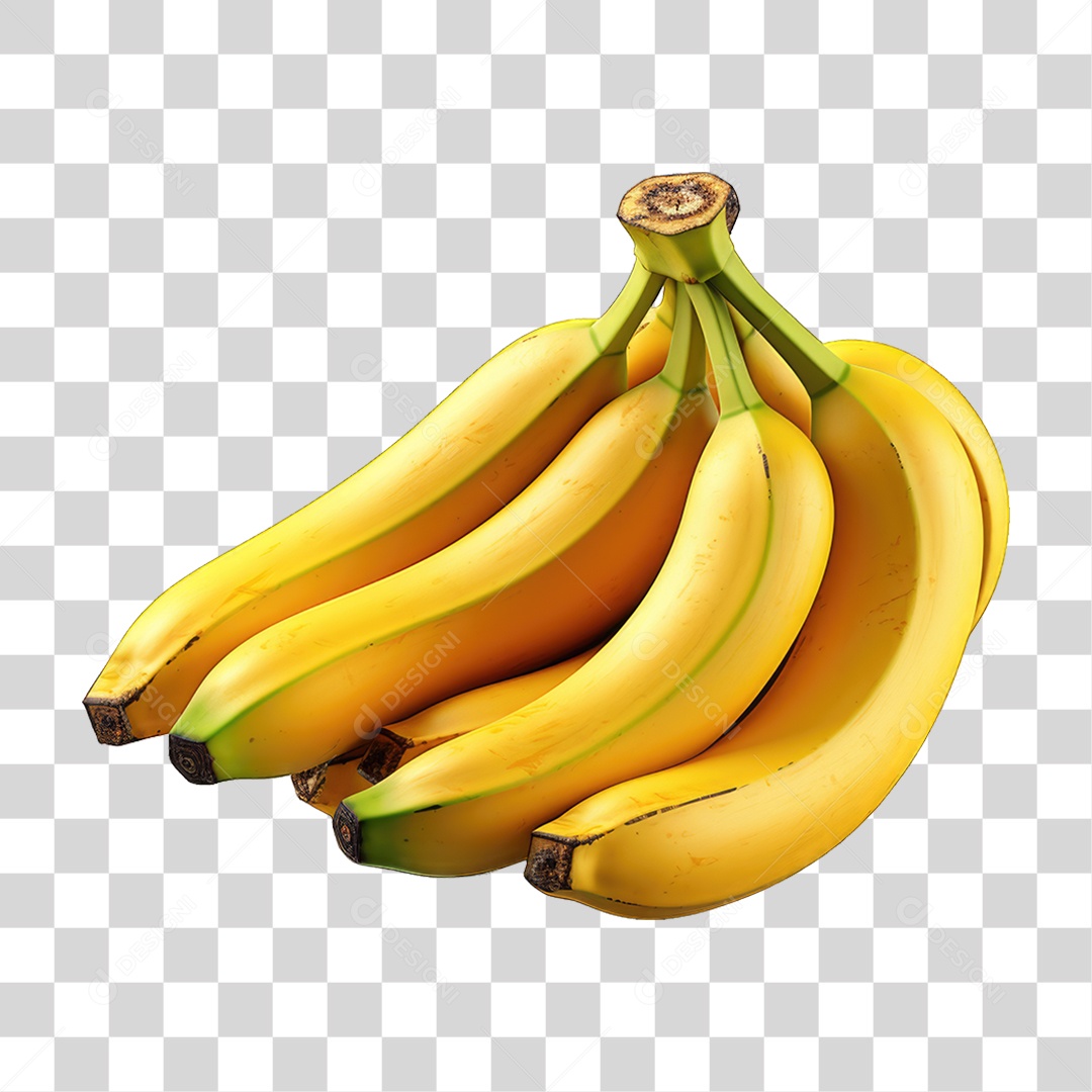 Fruta Banana PNG Transparente