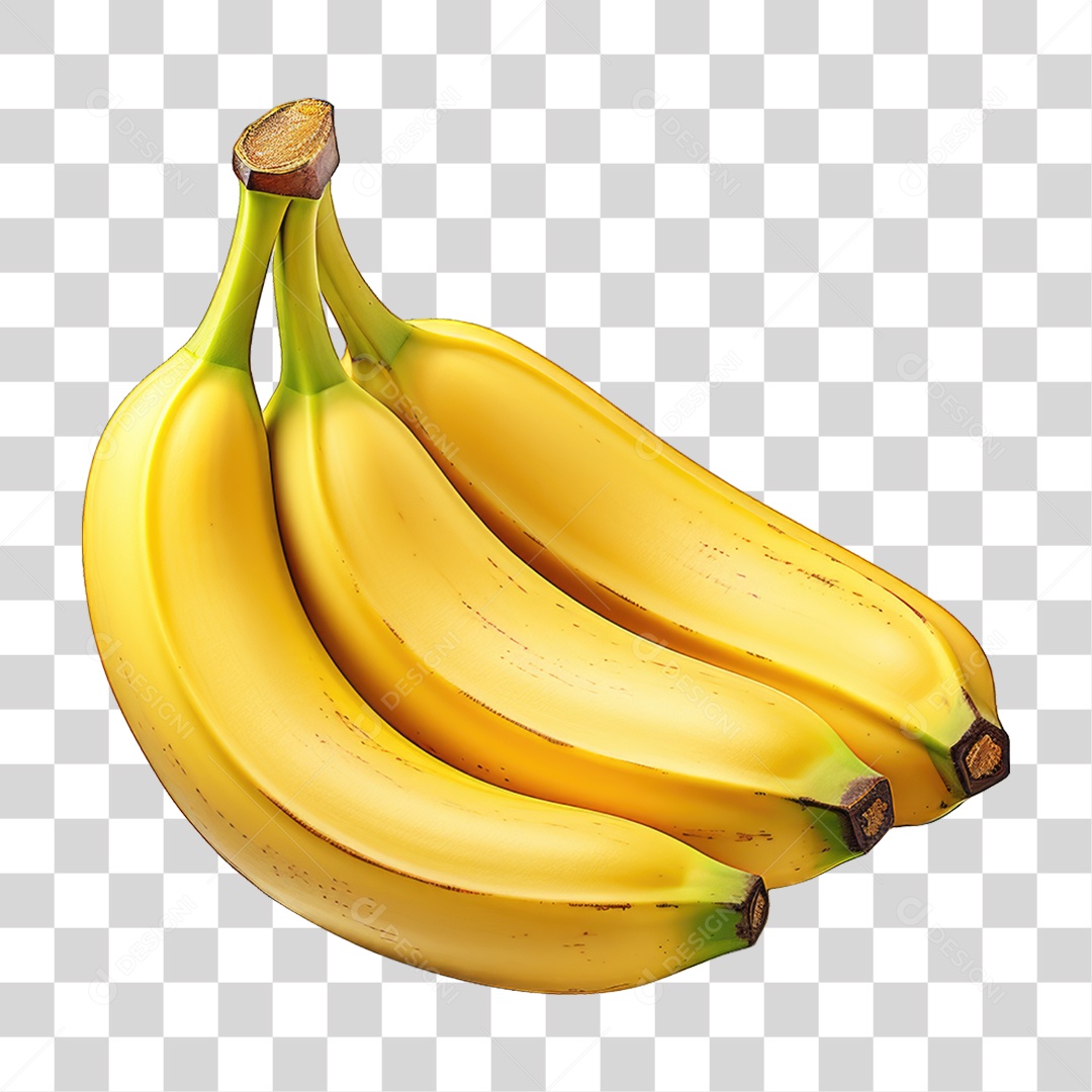 Fruta Banana PNG Transparente