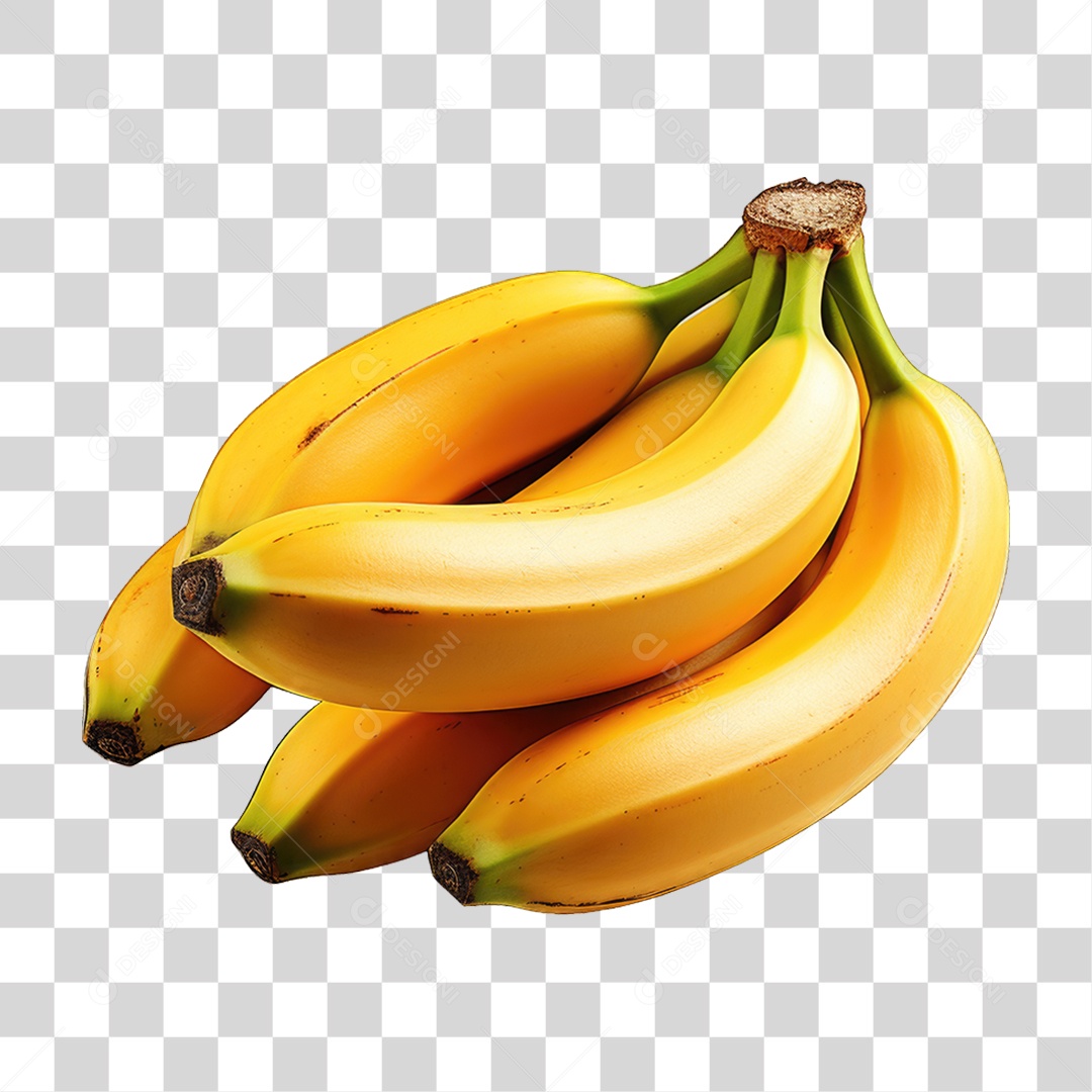 Fruta Banana PNG Transparente