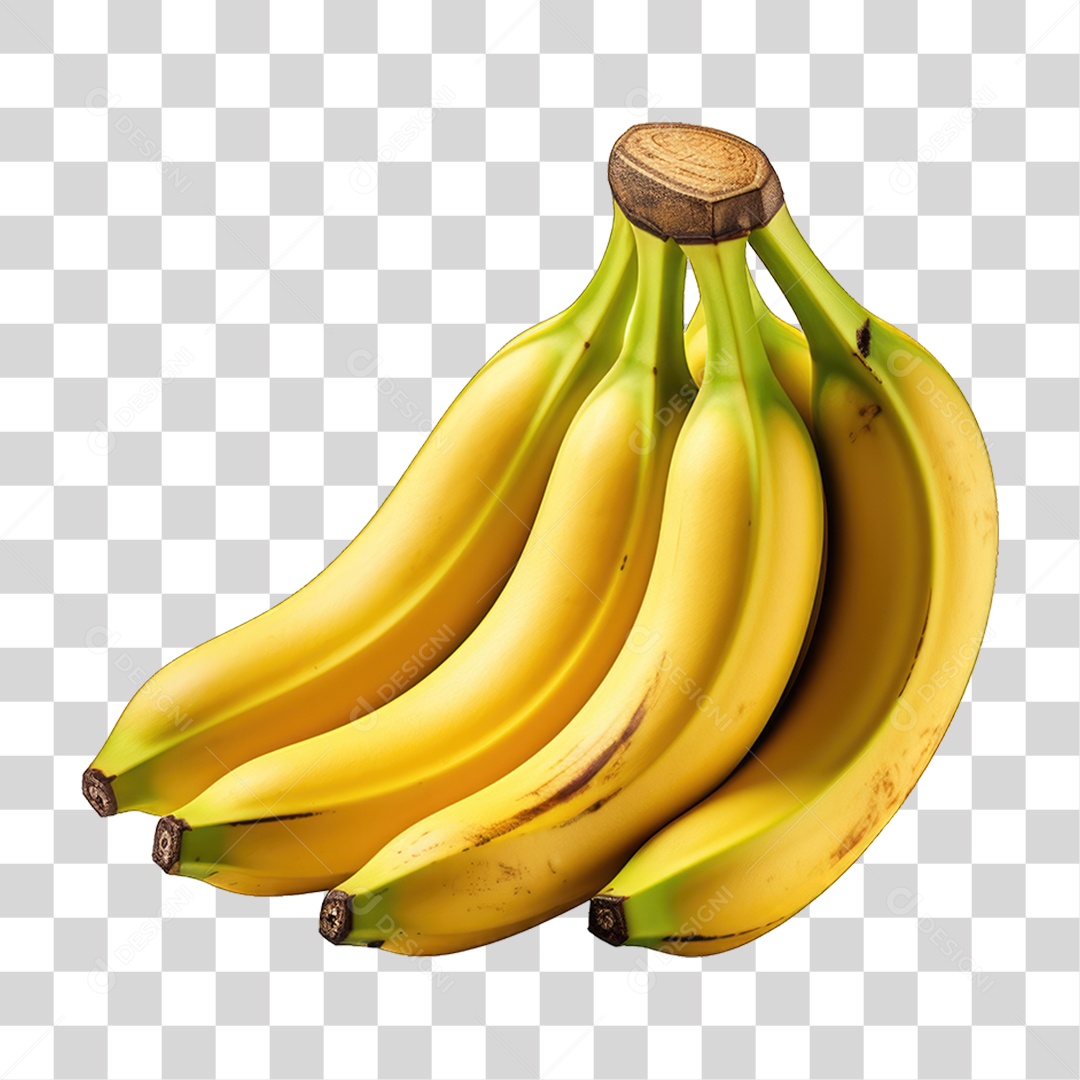 Fruta Banana PNG Transparente