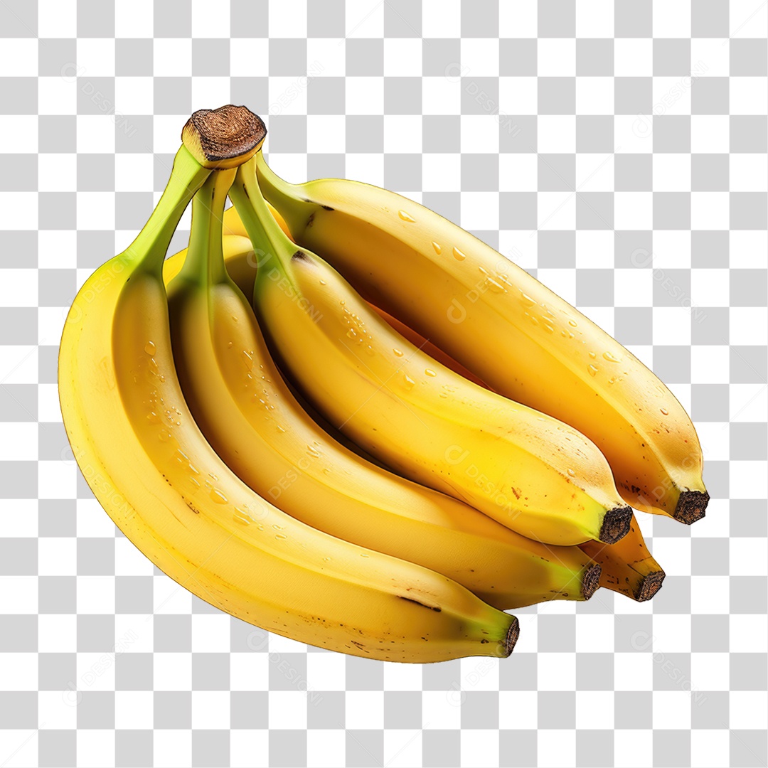Fruta Banana PNG Transparente