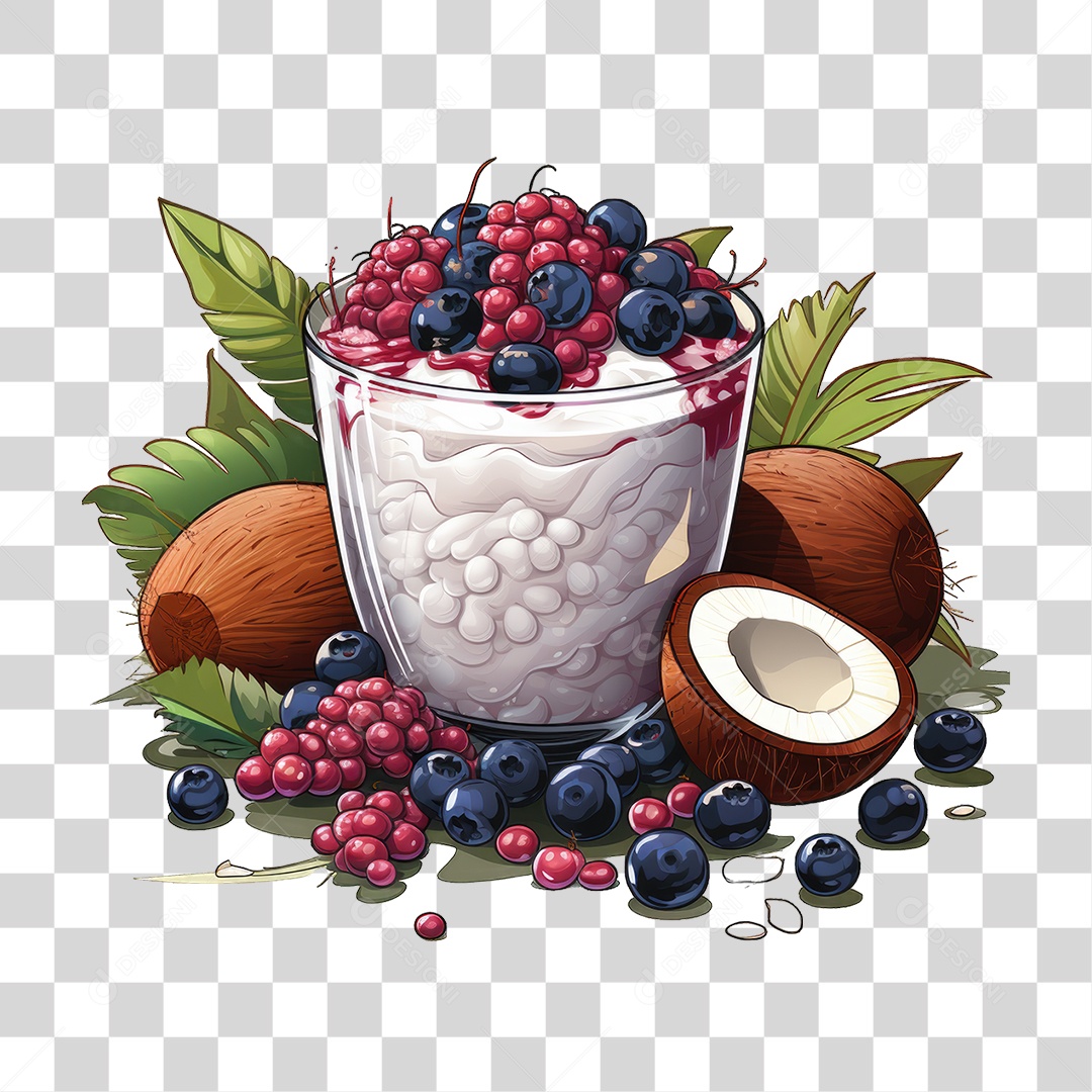 Fruta Açaí PNG Transparente