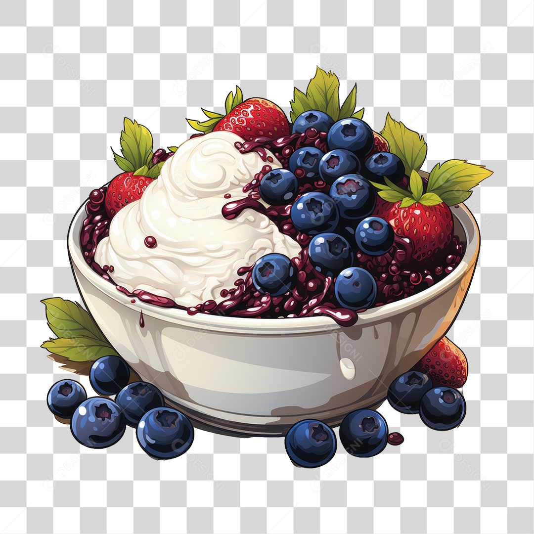 Fruta Açaí PNG Transparente