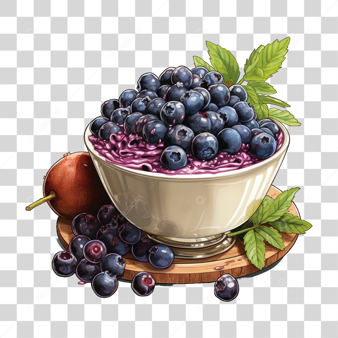 Fruta Açaí PNG Transparente