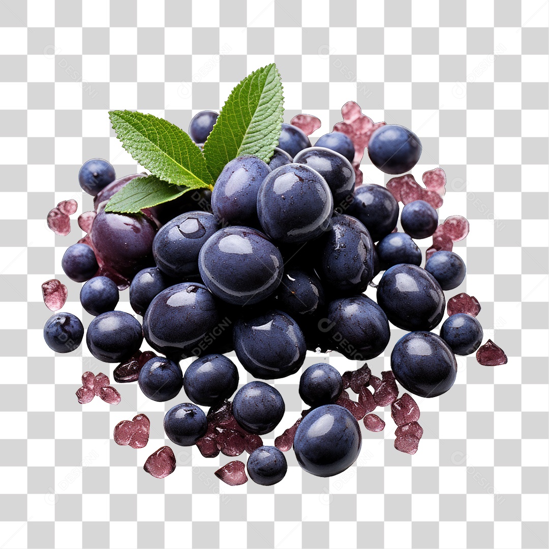 Fruta Açaí PNG Transparente