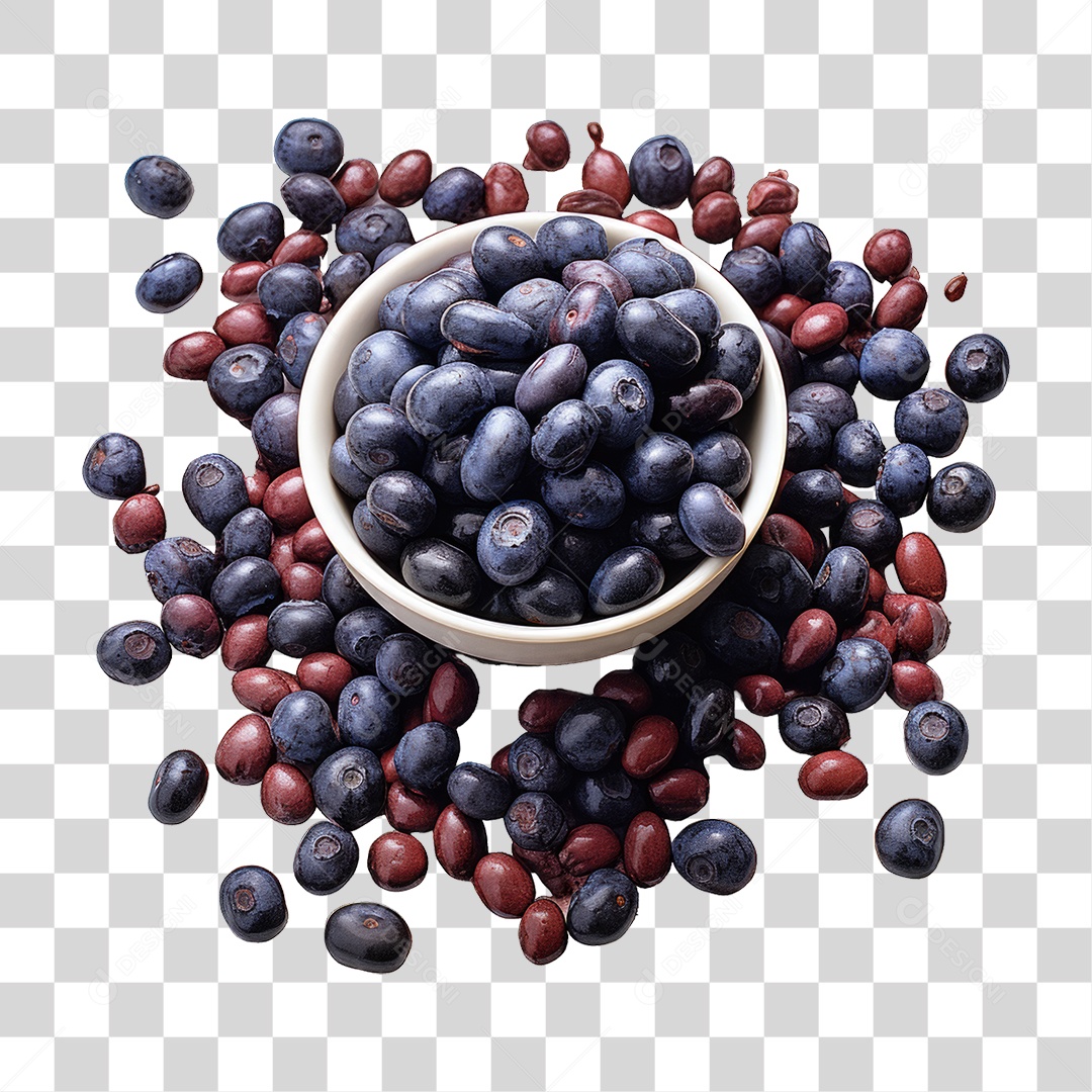 Fruta Açaí PNG Transparente