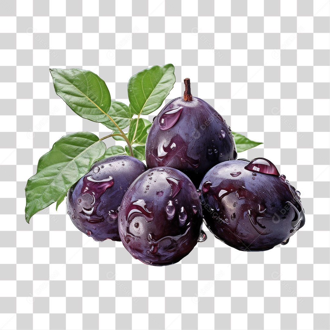 Fruta Açaí PNG Transparente
